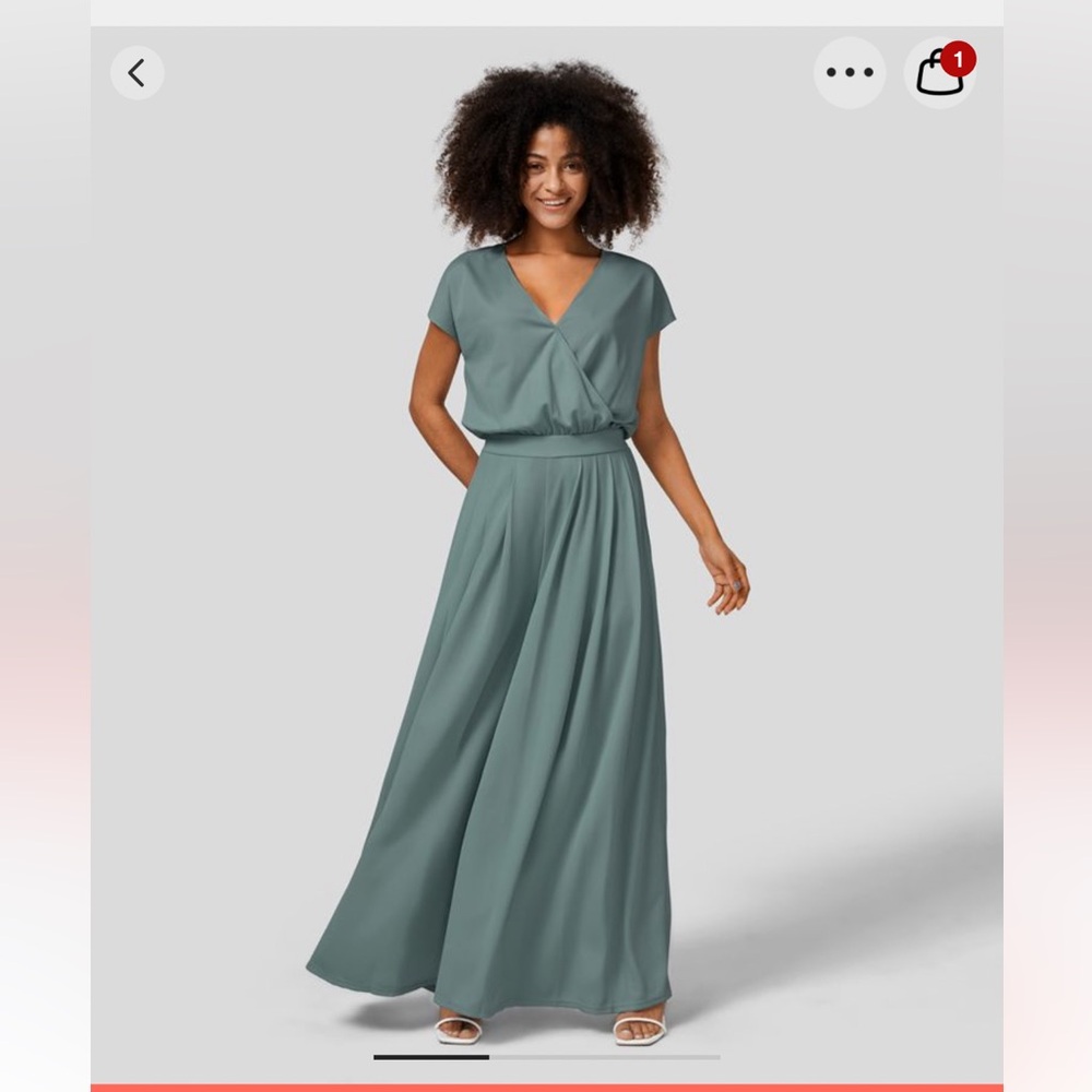 Elegant Teal Jumpsuit